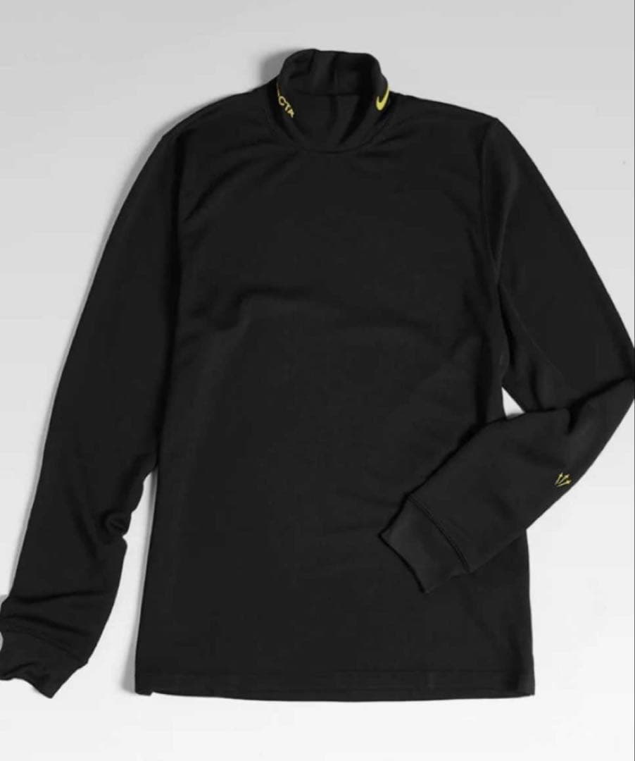 値下げ【希少】ナイキ タートルネックT NIKE×DRAKE NOCTA 黒 Ｍ