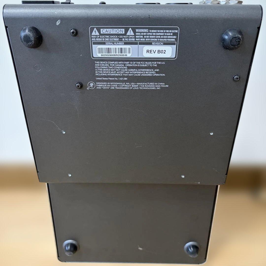 【極美品】MACKIE アナログミキサー ONYX 820i