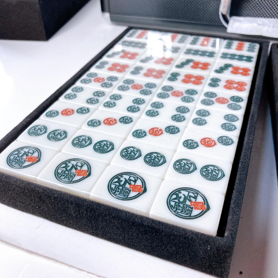 【未開封】第一弾 日清食品 日清牌 カップヌードルクエスト 麻雀牌フルセット ☆