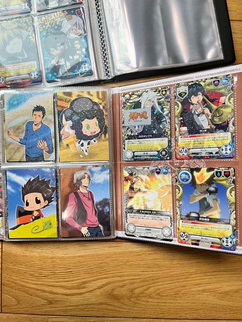 家庭教師ヒットマンreborn! CCG カード　まとめ売り ファイル付き