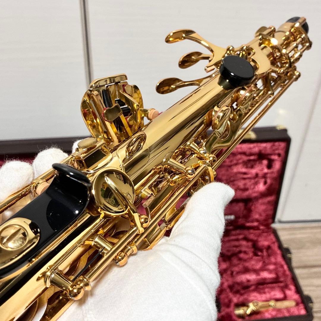 【極美品 名器】YAMAHA YSS-675 ソプラノサックス ハードケース付