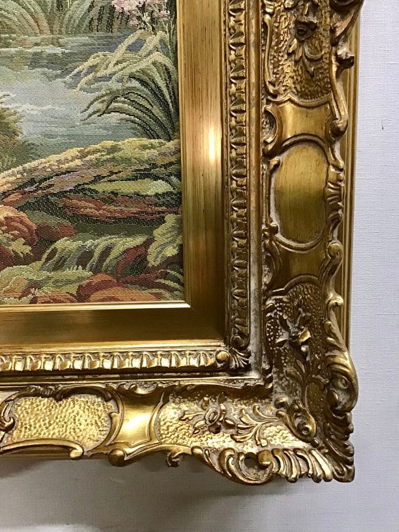 Yuta☆管347☆イタリア製☆アンティーク☆ゴブラン織☆超大型☆絵画