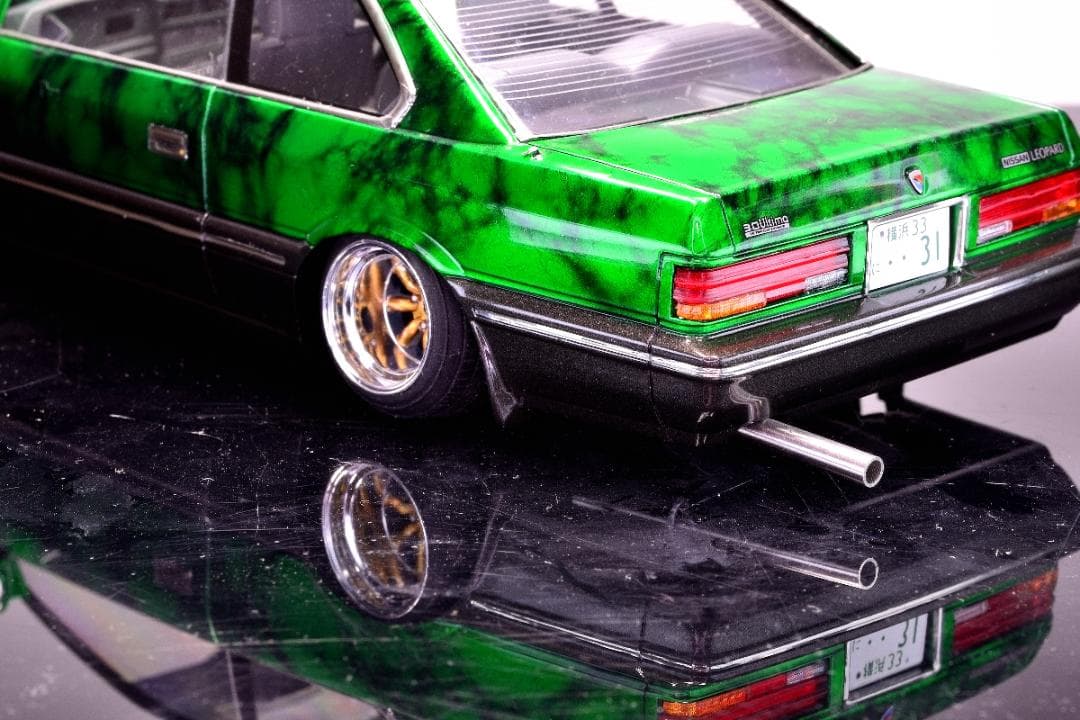 【1/24アオシマ】UF31レパード アルティマV30 ツインカムターボ”90