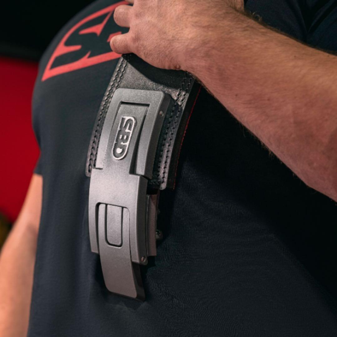 SBD パワーリフティングベルト 13mm Lサイズ 【２ヶ月使用・中古品】