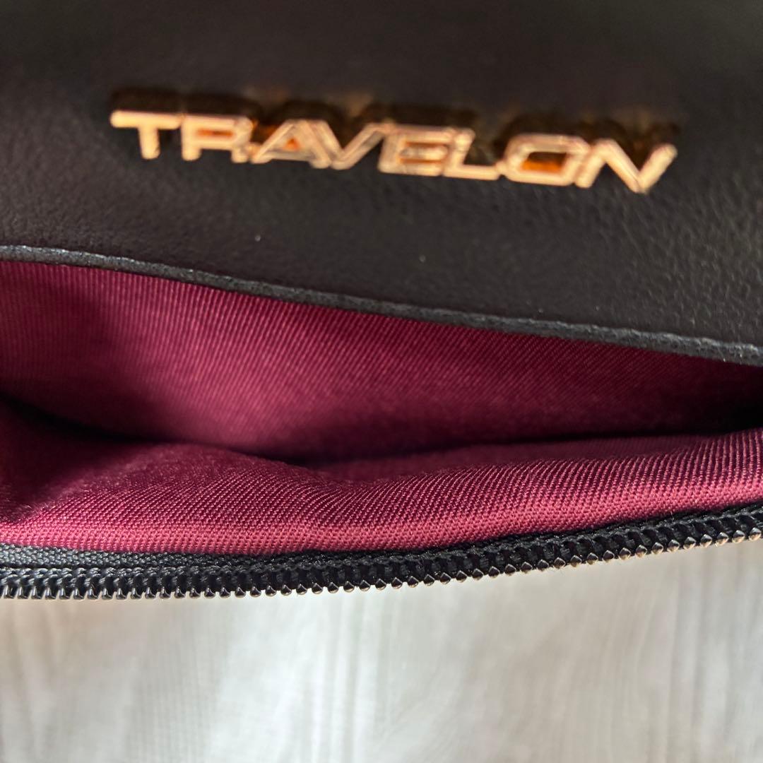 【新品】トラベロン Addison 盗難防止 ショルダーバッグ 黒 防犯RFID