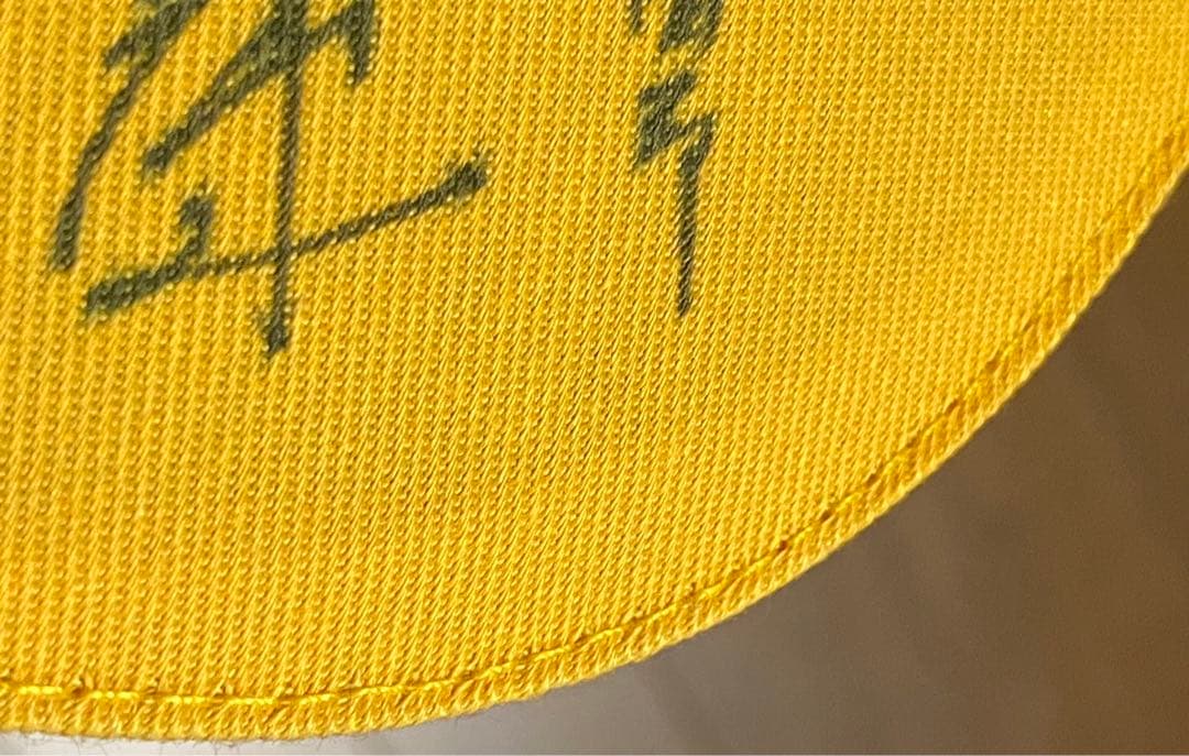 阪神タイガース #22 藤川球児監督　直筆サイン　公式キャップ