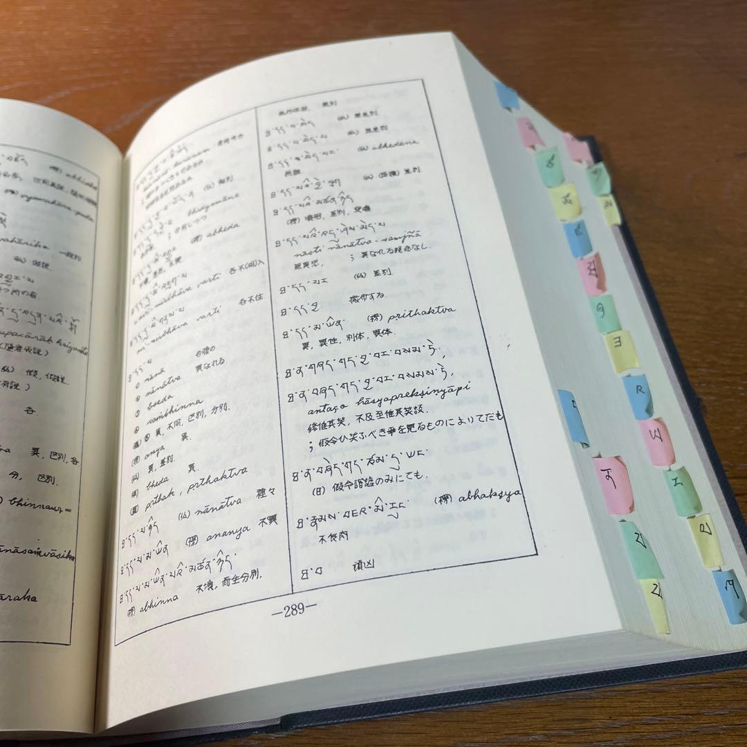 法蔵館 『草稿本 チベット語字典』 第3刷