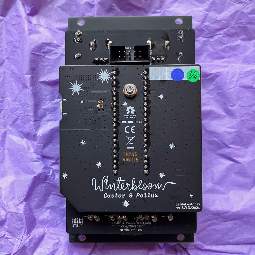 Winterbloom Castor & Pollux Ｖ1モジュラーシンセ