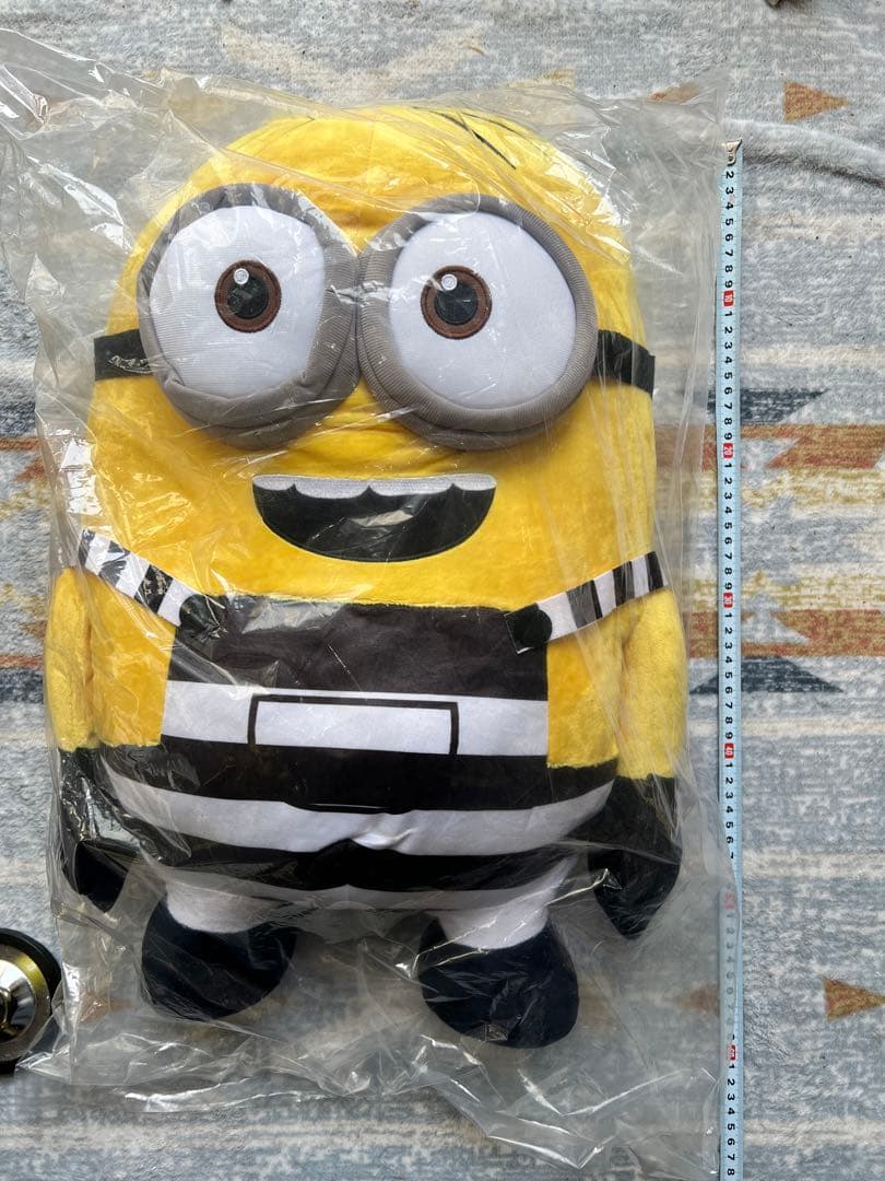 15個★ミニオンズ 特大ビッグぬいぐるみ ボブ スチュアート ケビン 60cm