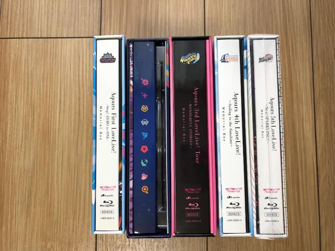 ラブライブ！サンシャイン！！ Aqours ライブ BD セット + おまけ
