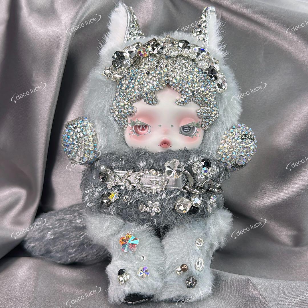 SKULLPANDA XG ぬいぐるみペンダント スカルパンダ　スワロフスキー