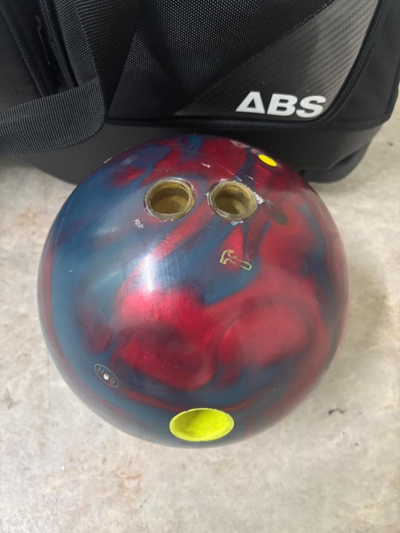ABS ボウリング用バッグ とボール3個セット