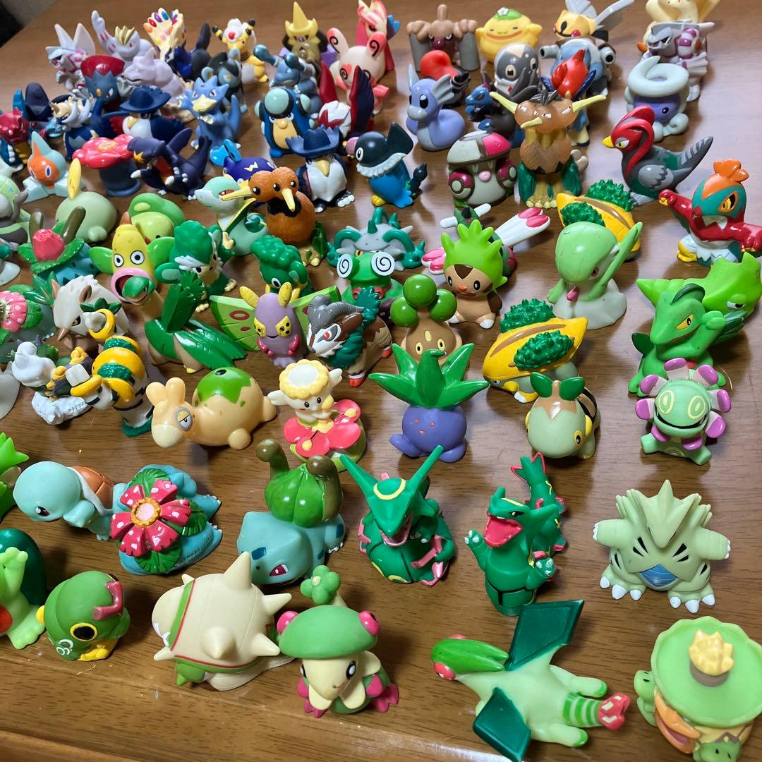 ポケモンキッズ 495体まとめ売り ポケモンソフビ人形シリーズ　ポケモン指人形