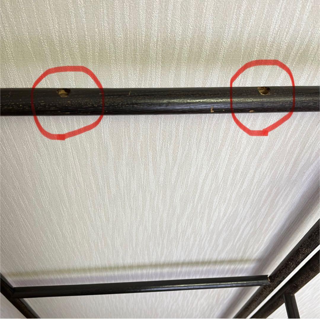 木製　衣桁(昭和レトロ)