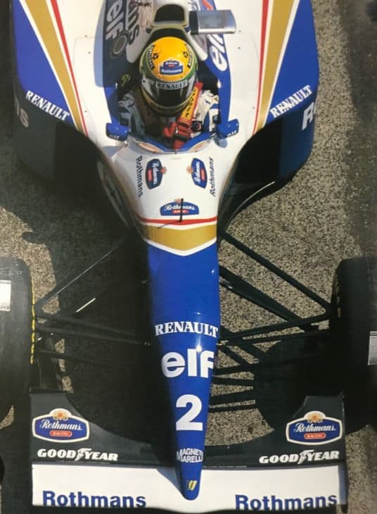 ミニチャンプス 1/18 F1 ウィリアムズ FW16 A.セナ リペイント