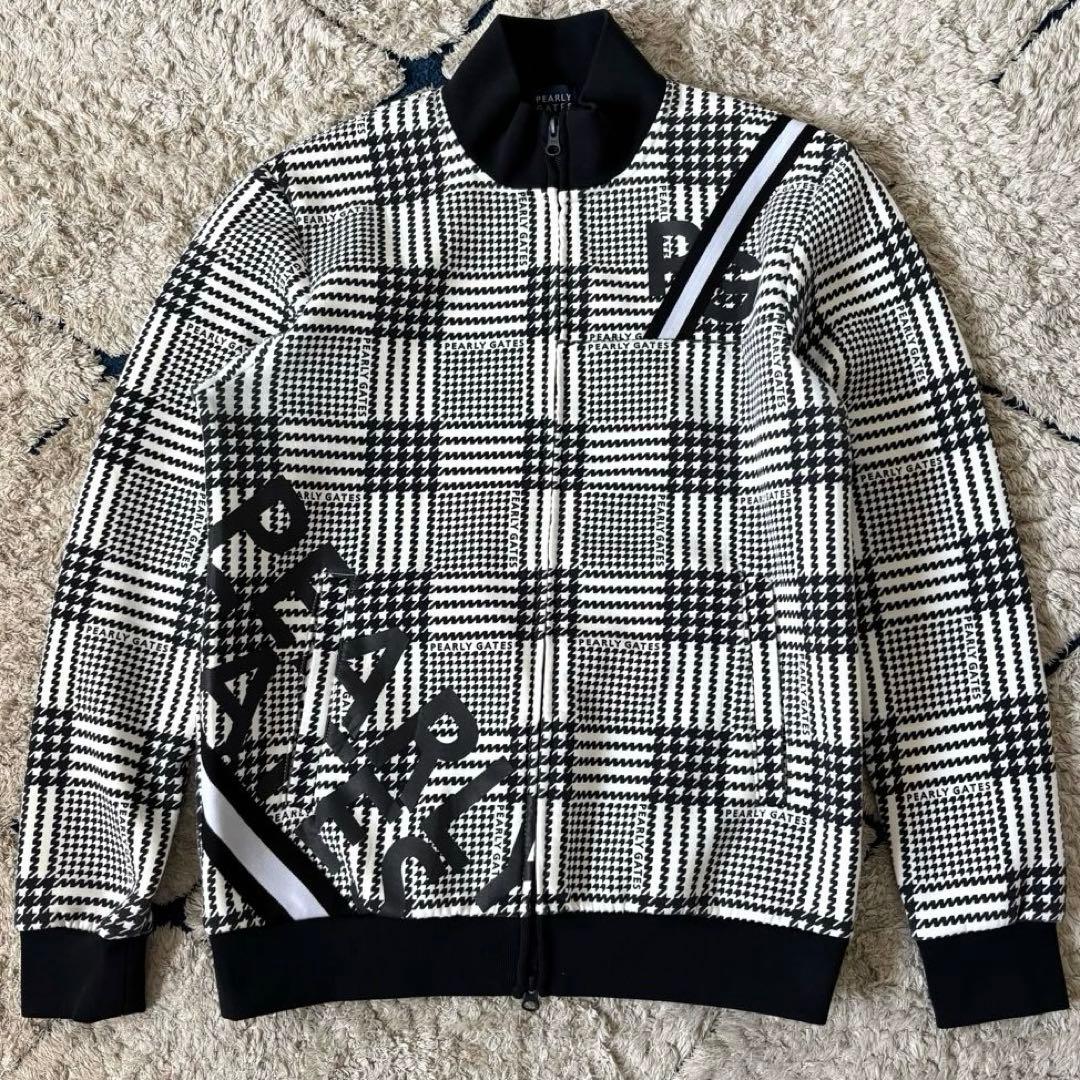 【美品✨】パーリーゲイツ　２点セット★ セットアップ　グレンチェック　千鳥　４