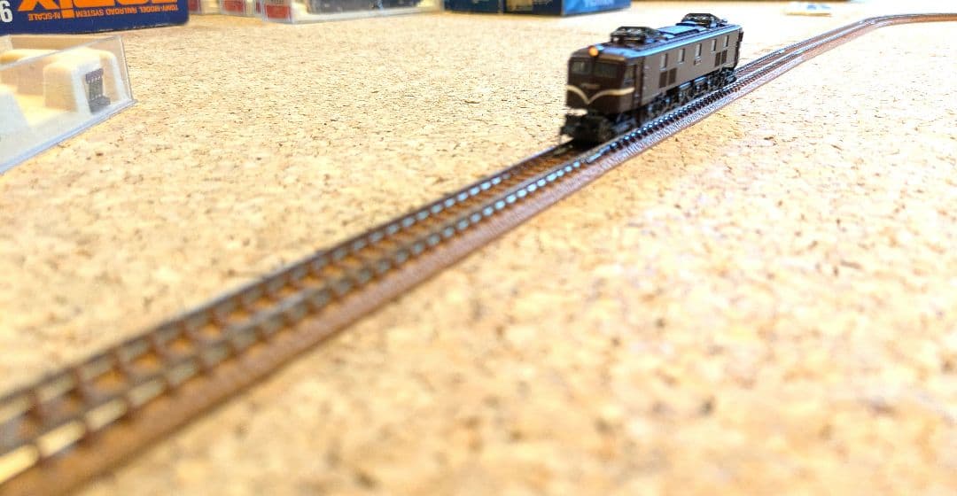 【中古】鉄道模型Nゲージ　車両各種&レールセット（EF58・キハ82他）