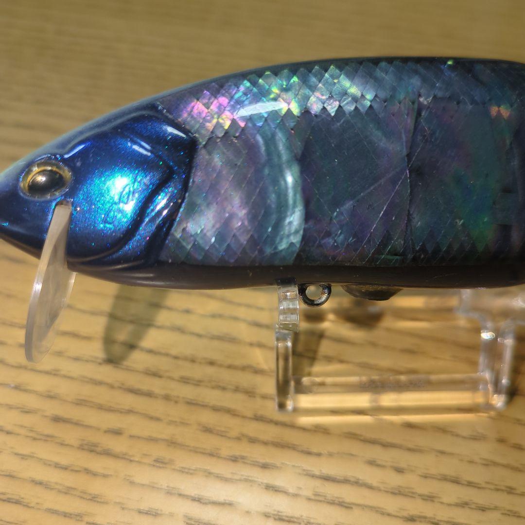 DRT タイニークラッシュ アワビ貼り カスタム ビッグベイト ルアー です