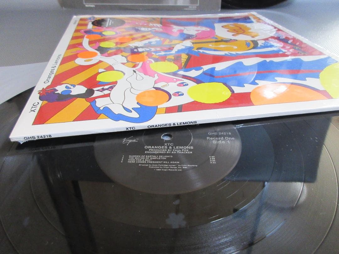 ★XTC / Oranges & Lemons★US Org. 2LP