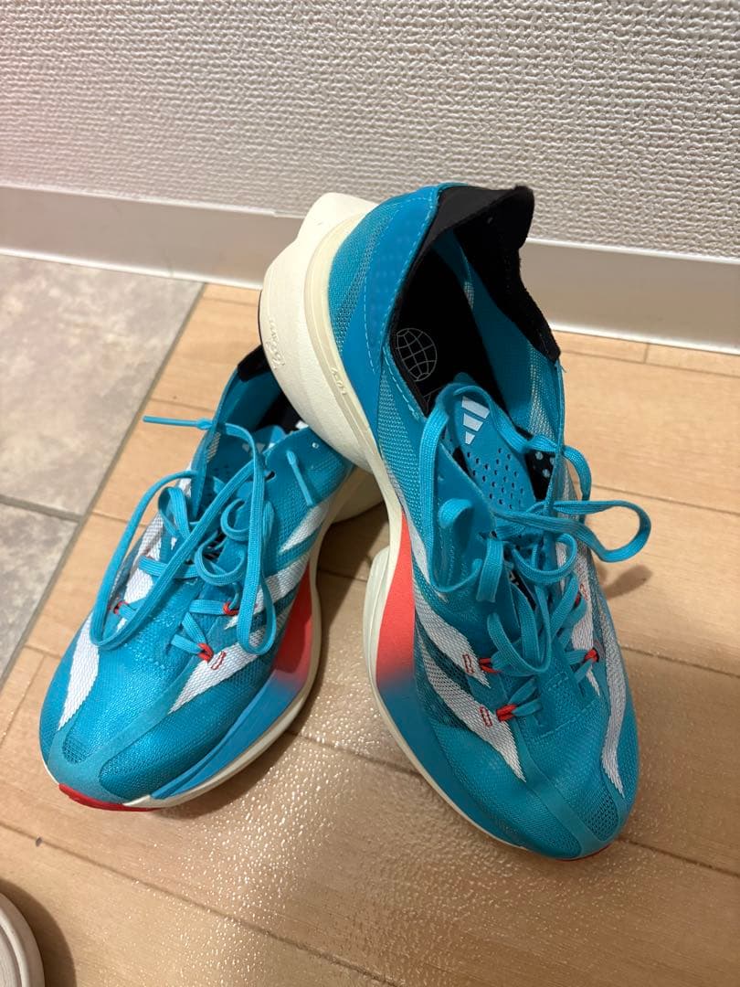 adidas Adizero Adios Pro 3 青/白/赤
