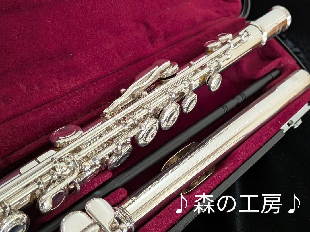 中古フルート専門店‼️部活応援‼️頭部管銀製 ヤマハフルートYFL311ⅡEメカ