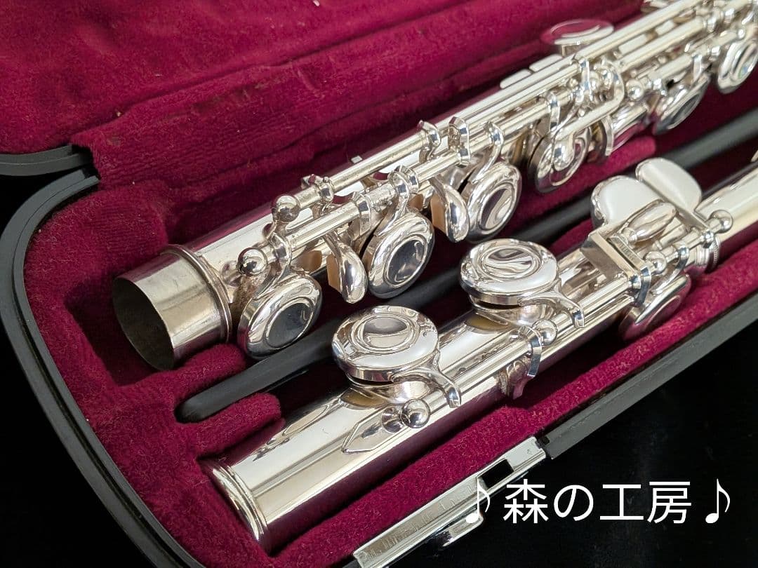 中古フルート専門店‼️部活応援‼️頭部管銀製 ヤマハフルートYFL311ⅡEメカ