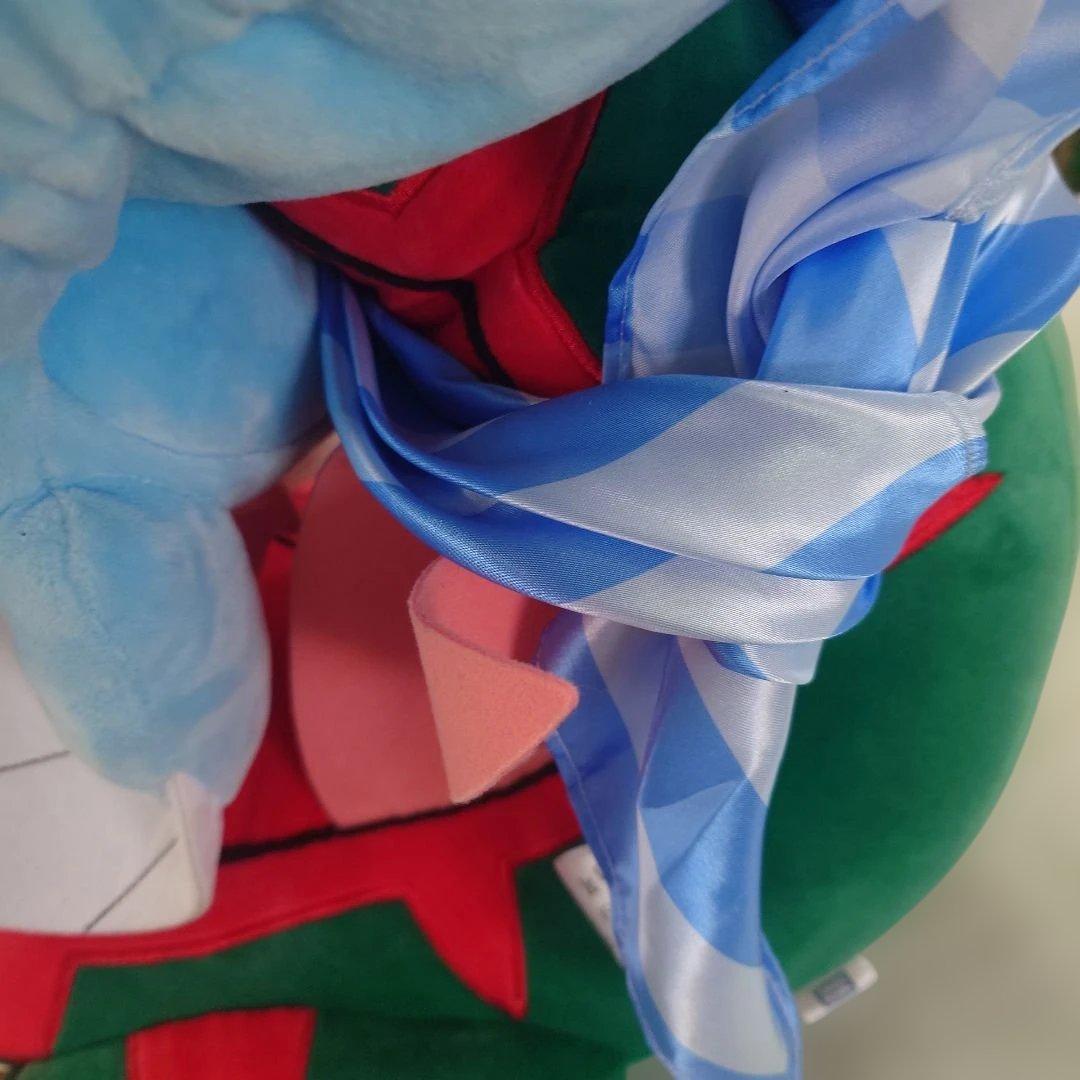 ウオノラゴン　ぬいぐるみ　エラがみ