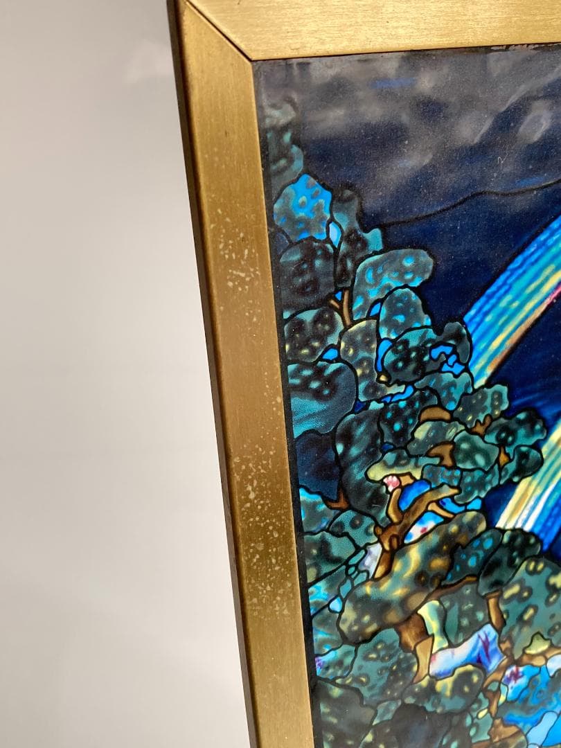 ルイス・C・ティファニー レインボー 虹 ステンドグラス グラスマスターズ