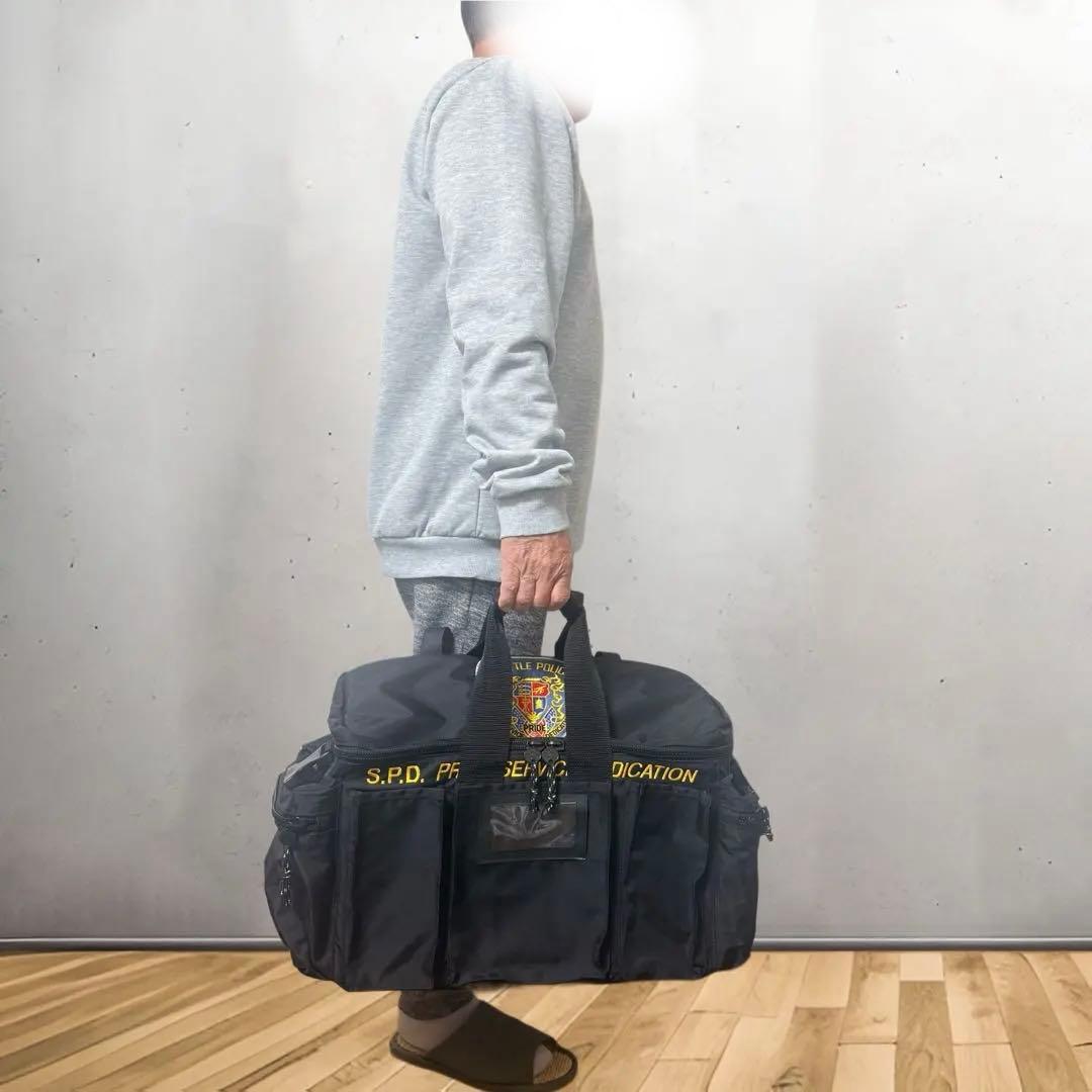 最終価格★一般非売品★激レア【新品】シアトル市警察　公式ボストンバッグ
