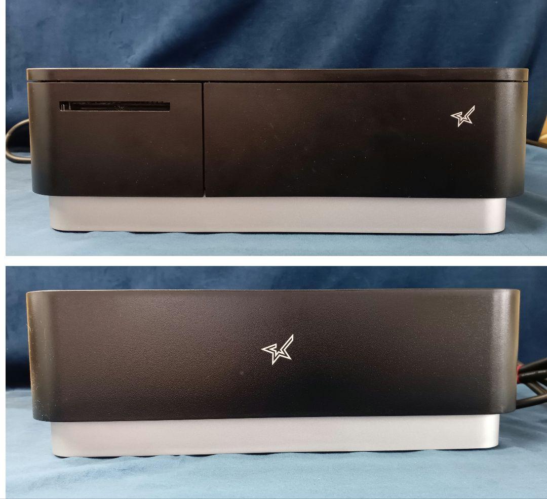 スター精密 mpop サーマルプリンタ付きキャッシュドロア　黒　Airレジ　②