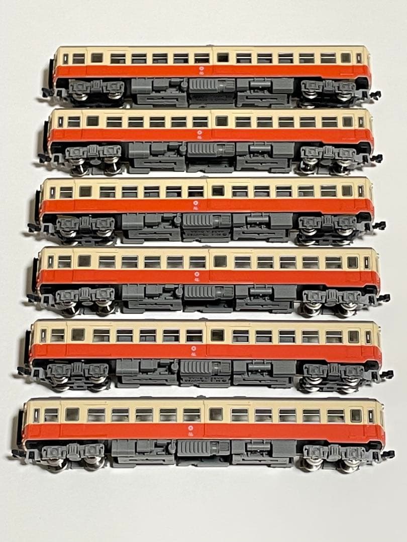 鉄道コレクション 関東鉄道 キハ751形 6両まとめて うち動力3両入