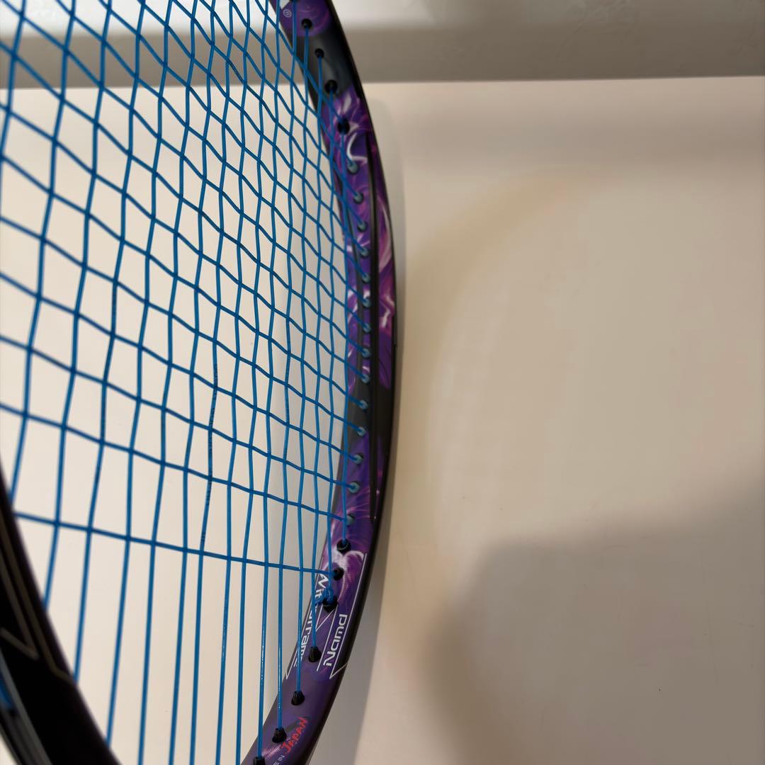 YONEX GEOBREAK 80G 後衛 一本シャフト 軟式テニスラケット 黒