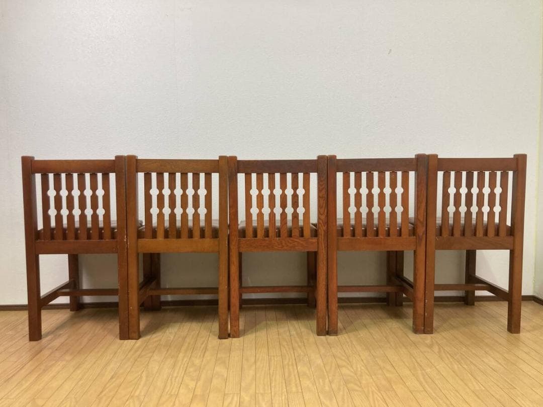 5点セット ダイニングチェア まとめ売り 5脚 店舗什器 居酒屋 喫茶店 飲食店
