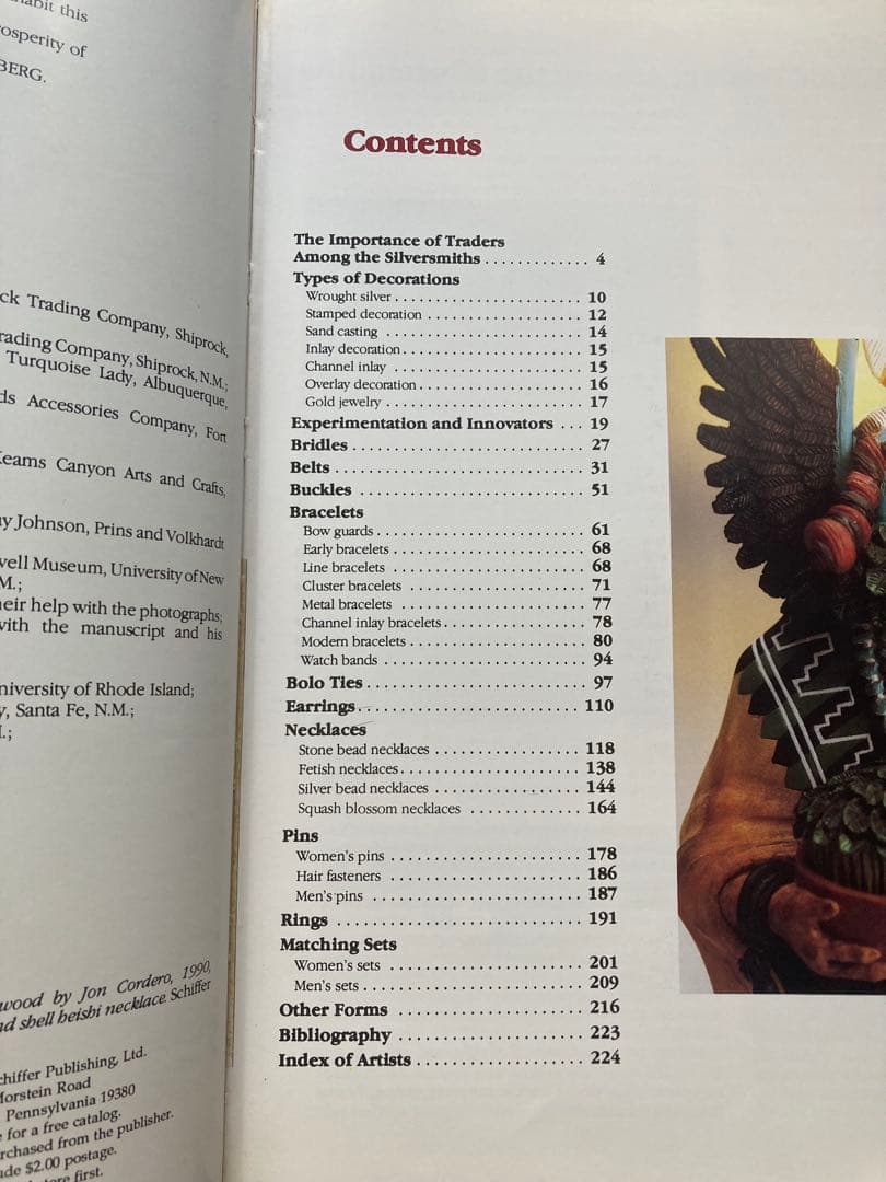 アート・デザイン・音楽 Jewelry by Southwest American Indians