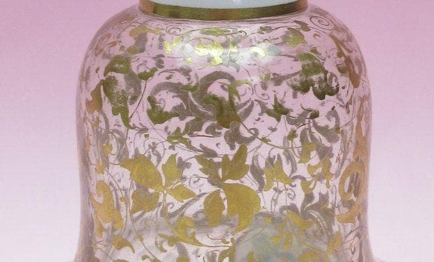 ビンテージ 金彩 花模様 洋風 デカンタ デキャンタ 70905