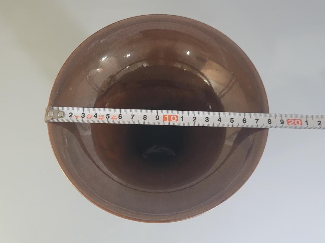 古美術 膳所焼 尊式 算木 花瓶 美品 DT189