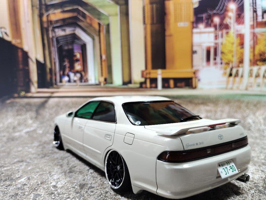 フジミ模型 プラモデル 1/24 90マークⅡグランデ 完成品