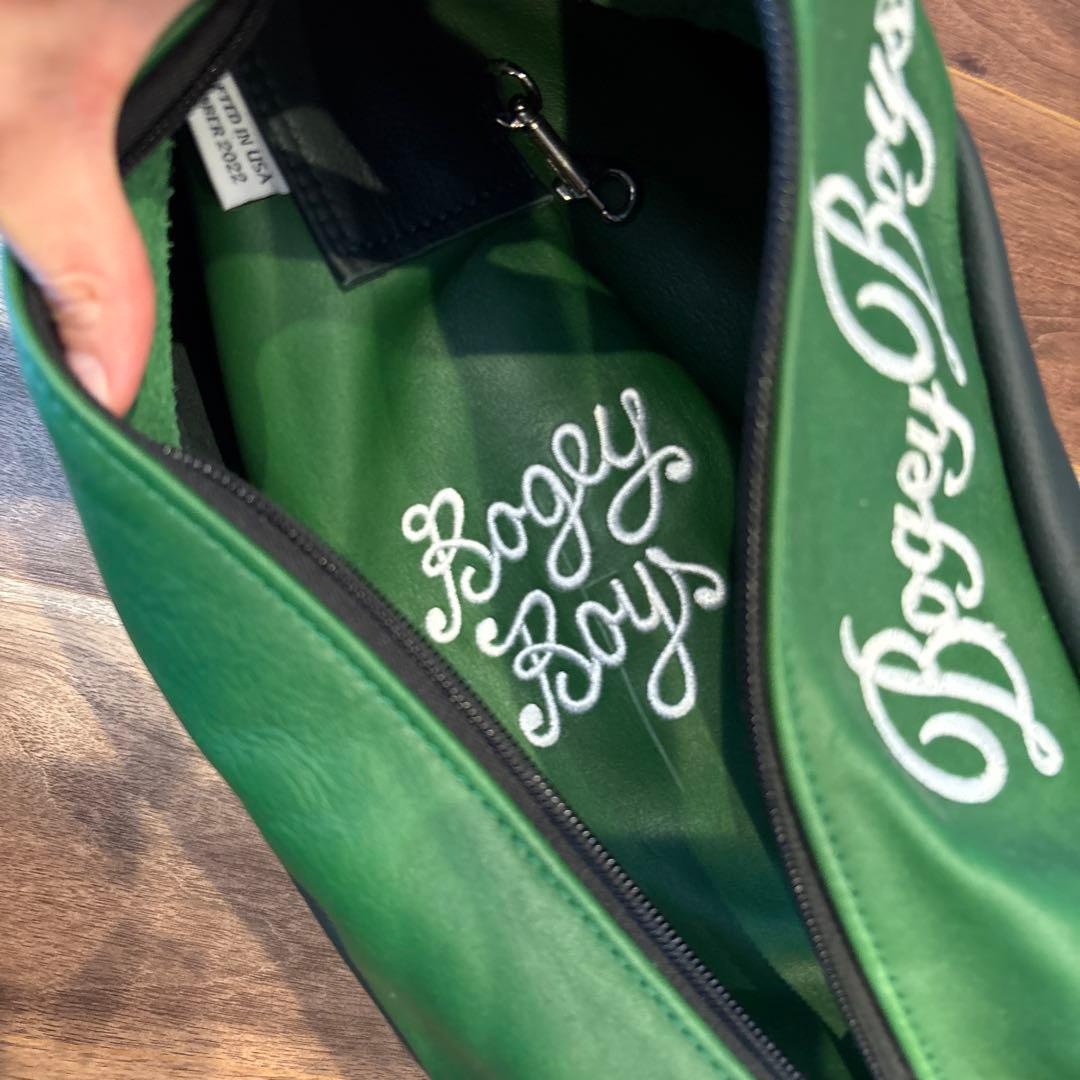 BogeyBoys×MacKenzieキャディバッグ グリーン