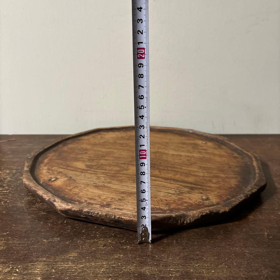 李朝十二角膳天板その64 盆.古道具.骨董品.韓国骨董. Antique.酒器盆