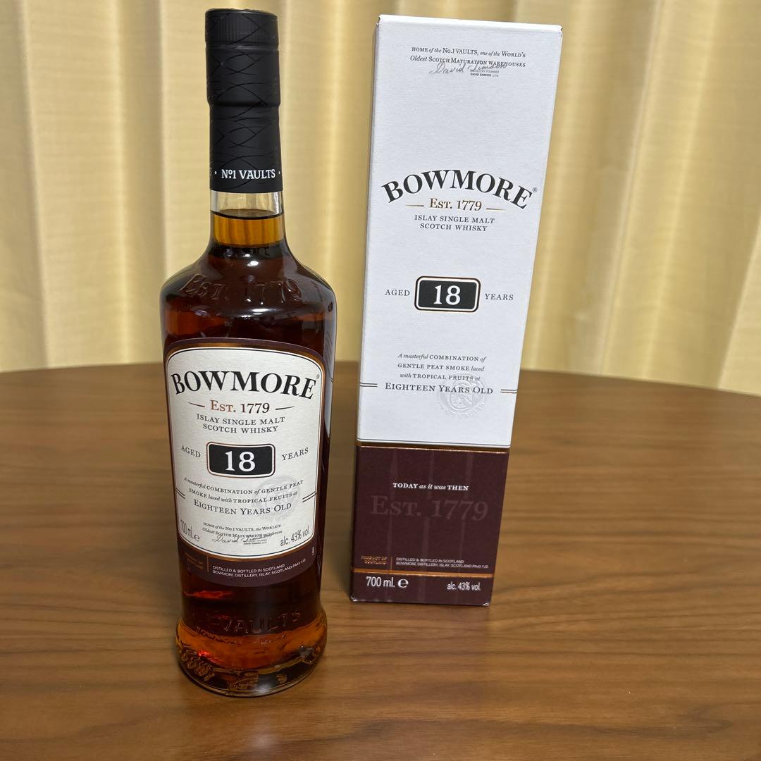 ボウモア12年と18年セット