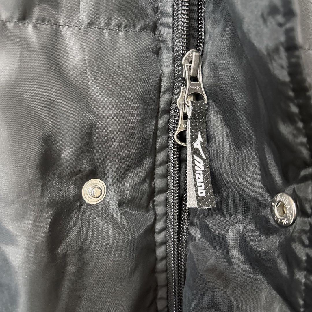 MIZUNO ミズノ ダウン ベンチコート ブラック L