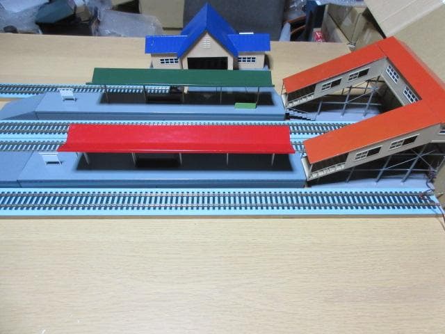 オハ35 (座席車) ブルー ２両セット　HOゲージ 室内灯装着済・未走行車