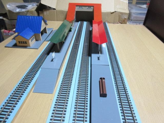 オハ35 (座席車) ブルー ２両セット　HOゲージ 室内灯装着済・未走行車