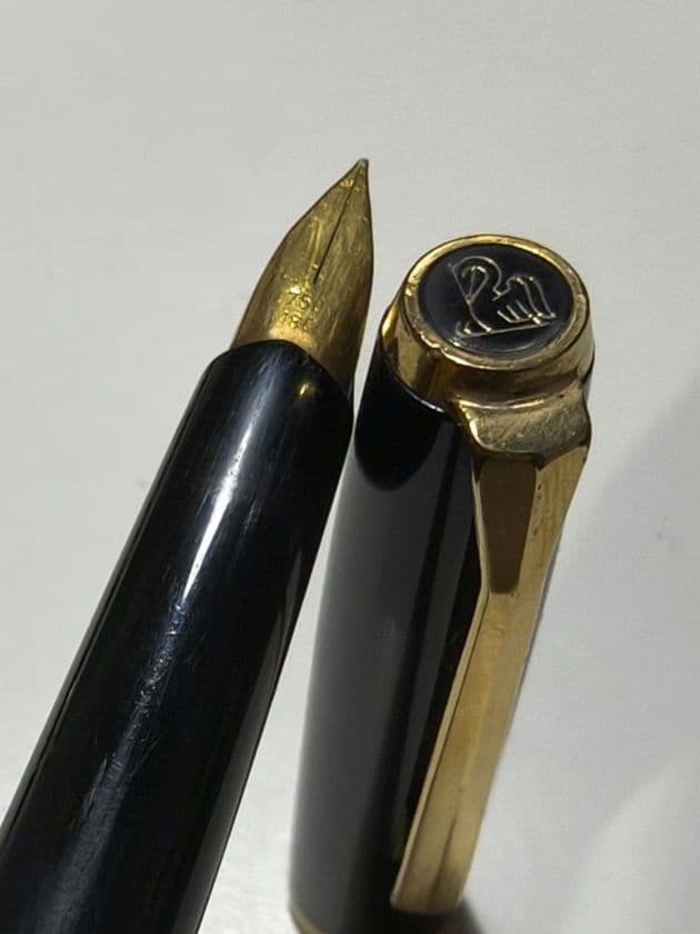 ジャンク品★セーラー21金・モンブラン14金・ペリカン18金万年筆 3本セット