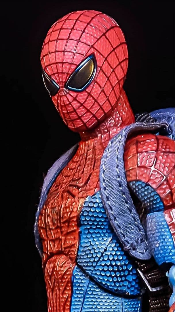 MAFEX アメイジング・スパイダーマン No.001 カスタムヘッド２個セット