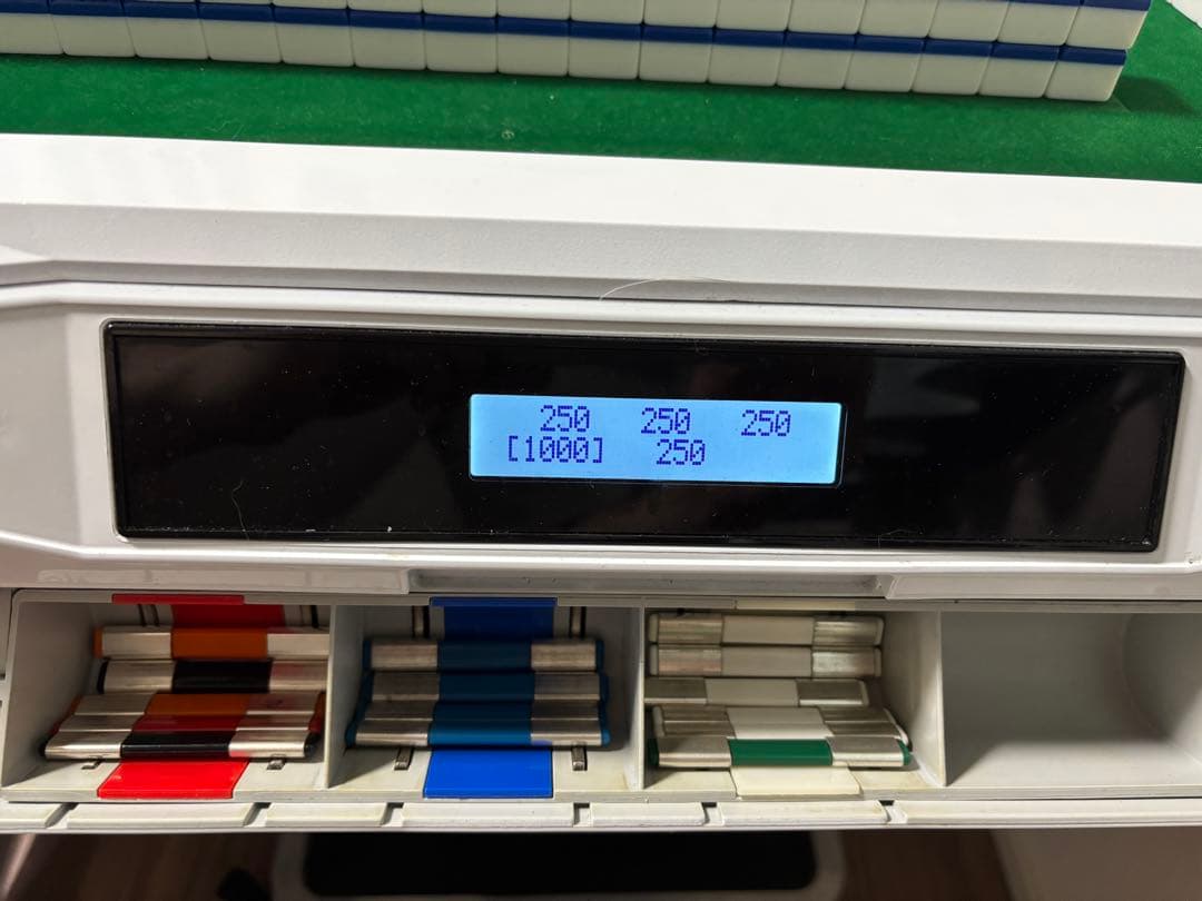 全自動麻雀卓 MJ-REVO LIVE XL 点数表示対応 オプション搭載モデル