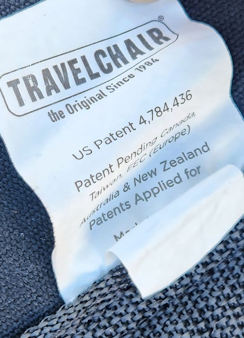 快速旅団 トラベルチェア コットンダック 2脚セット