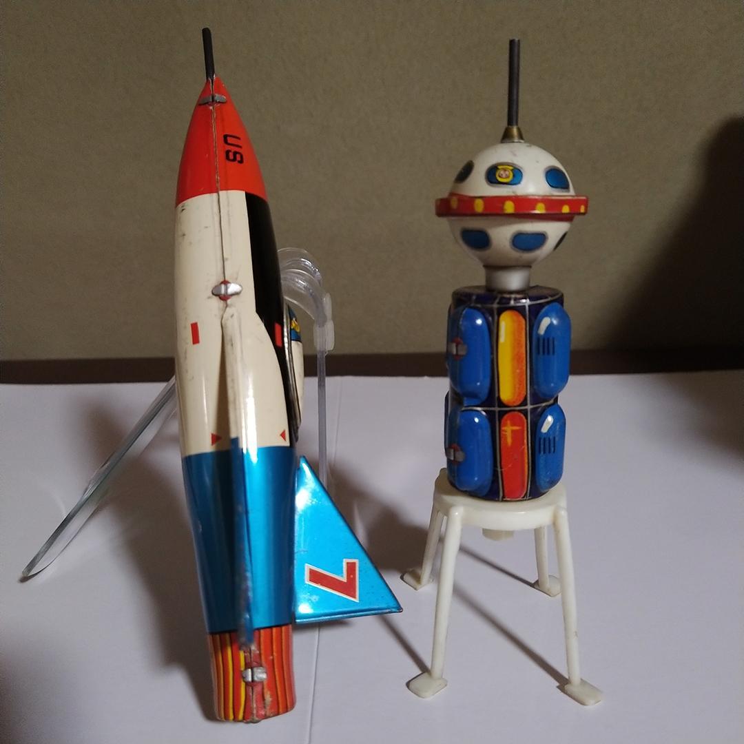 WACO ワコー 宇宙ステーション 電動 稼働品 ブリキ