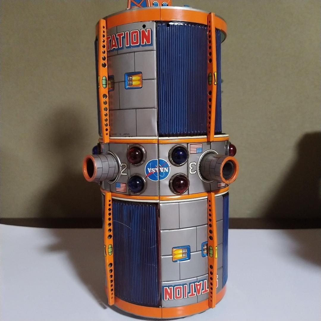 WACO ワコー 宇宙ステーション 電動 稼働品 ブリキ