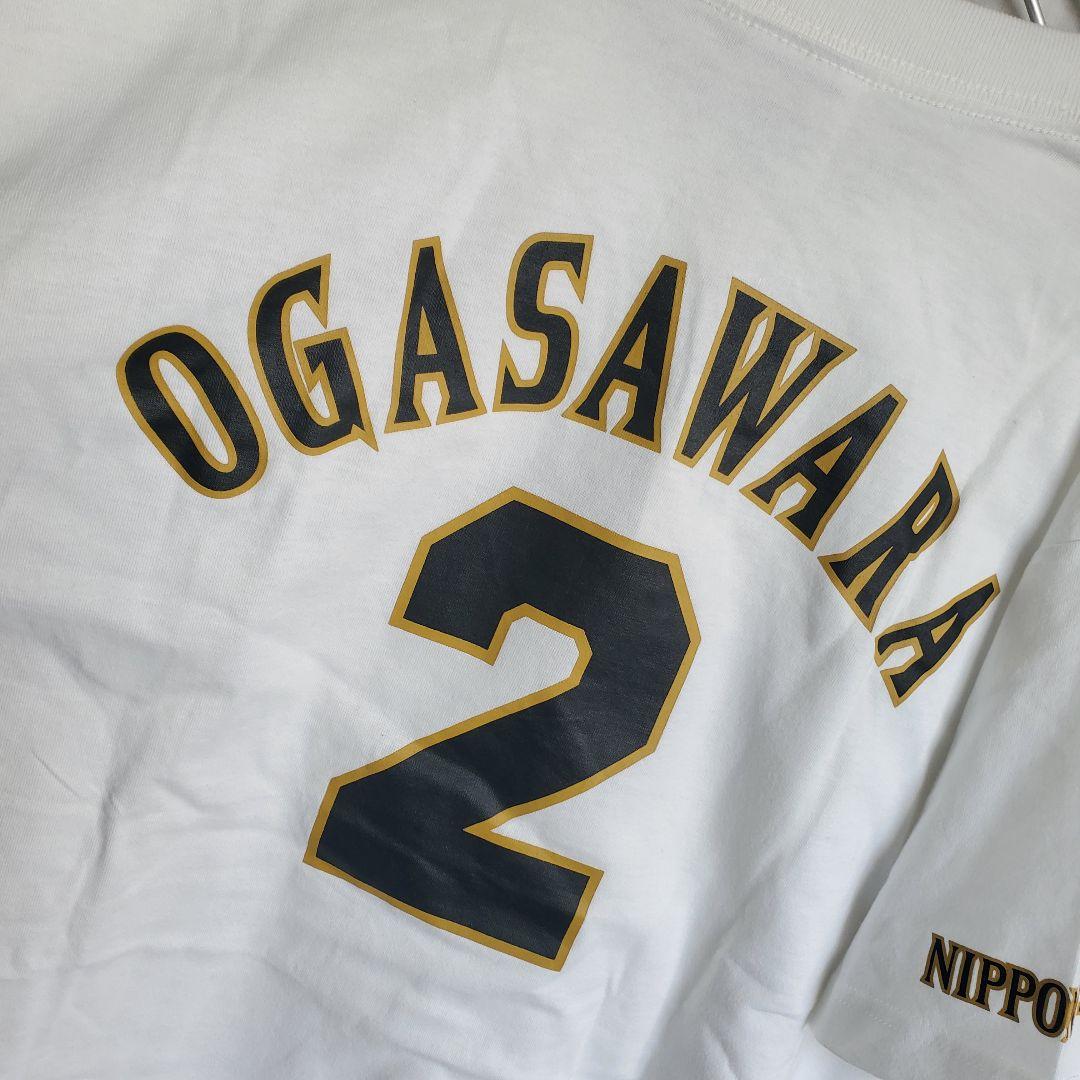 未使用 北海道日本ハムファイターズ 小笠原道大　ガッツ プレイヤーズ Tシャツ